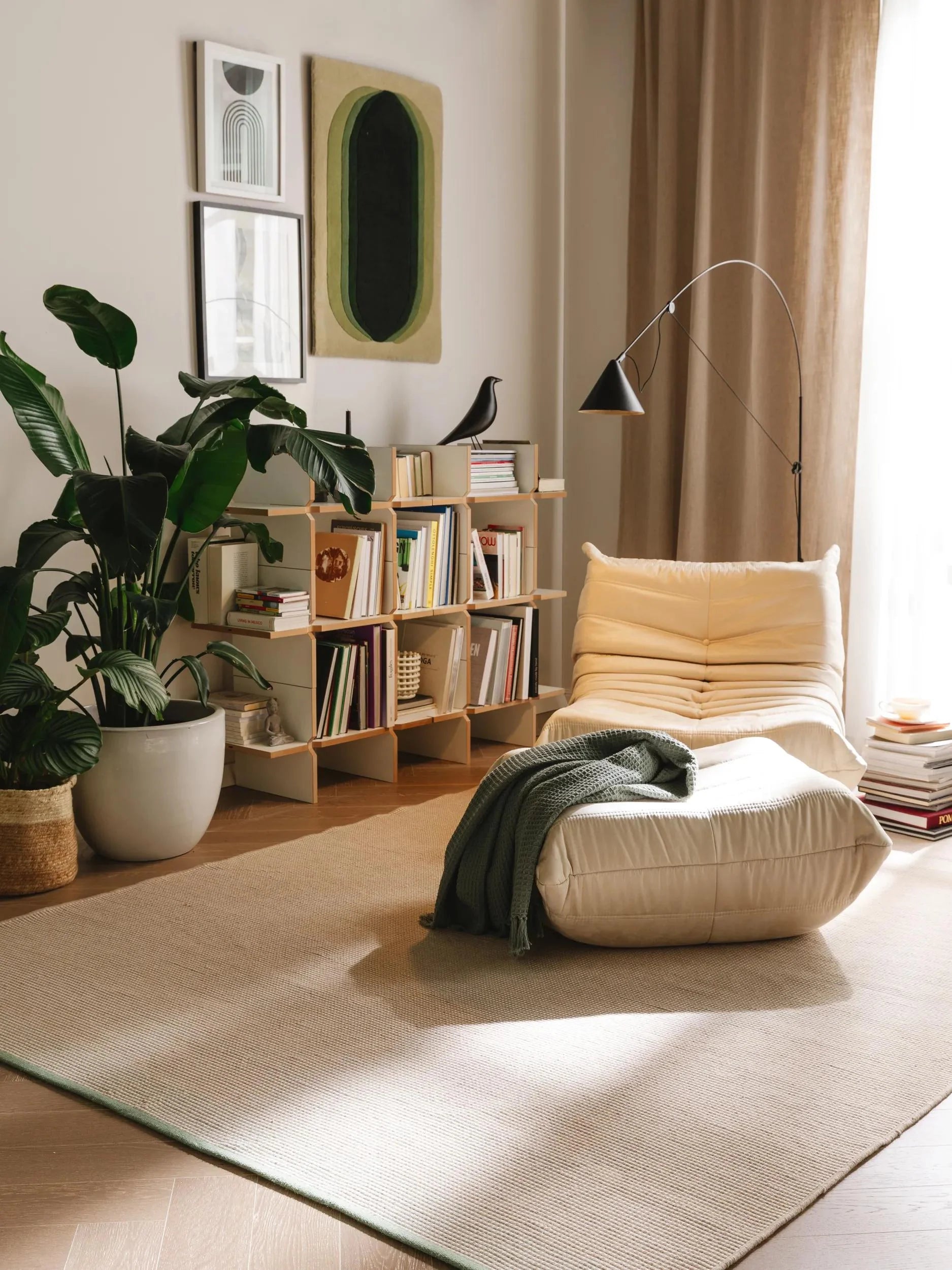 Covor interior/exterior Fion Beige/Green 