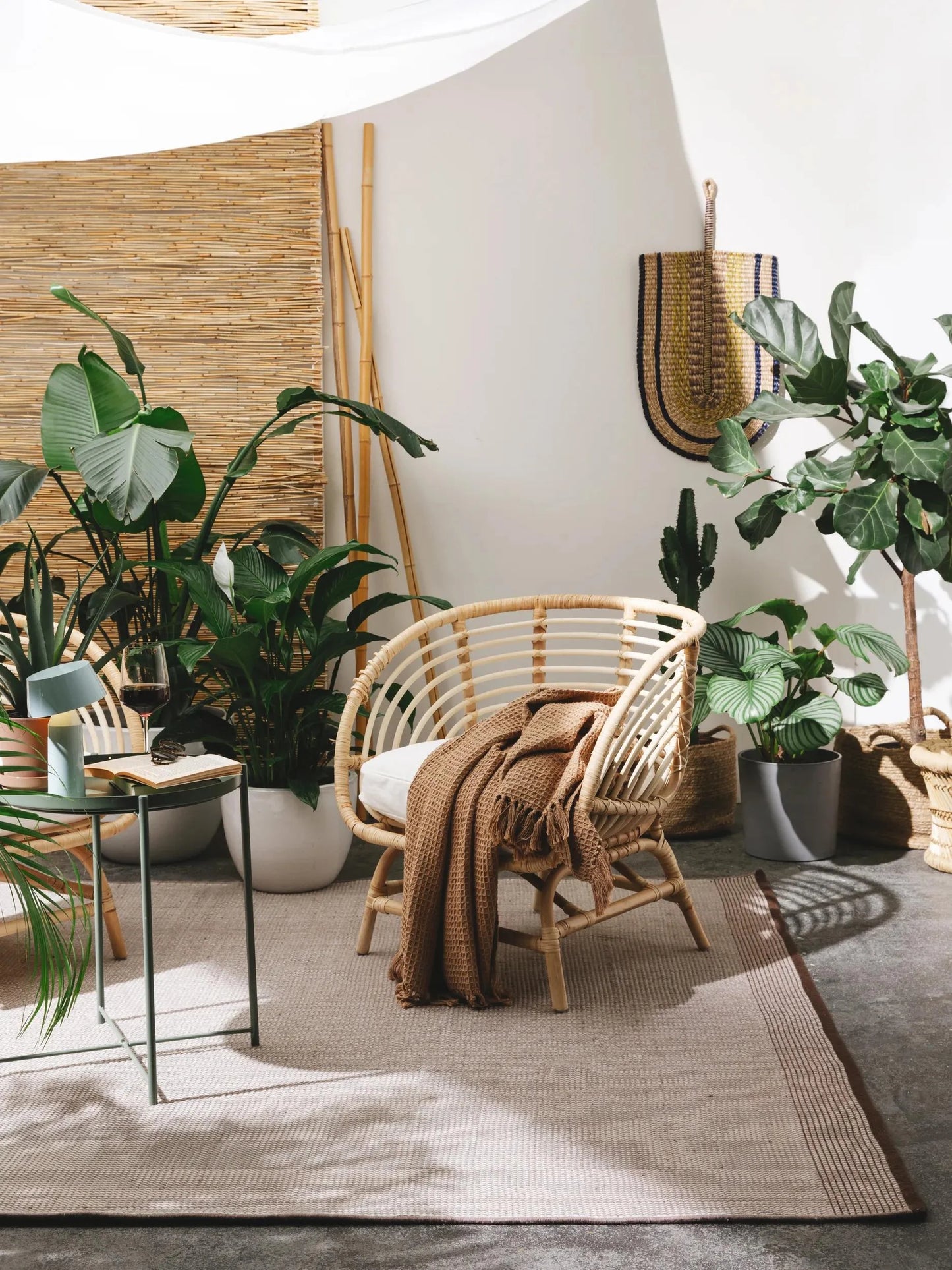 Covor interior/exterior Fion Beige/Brown 