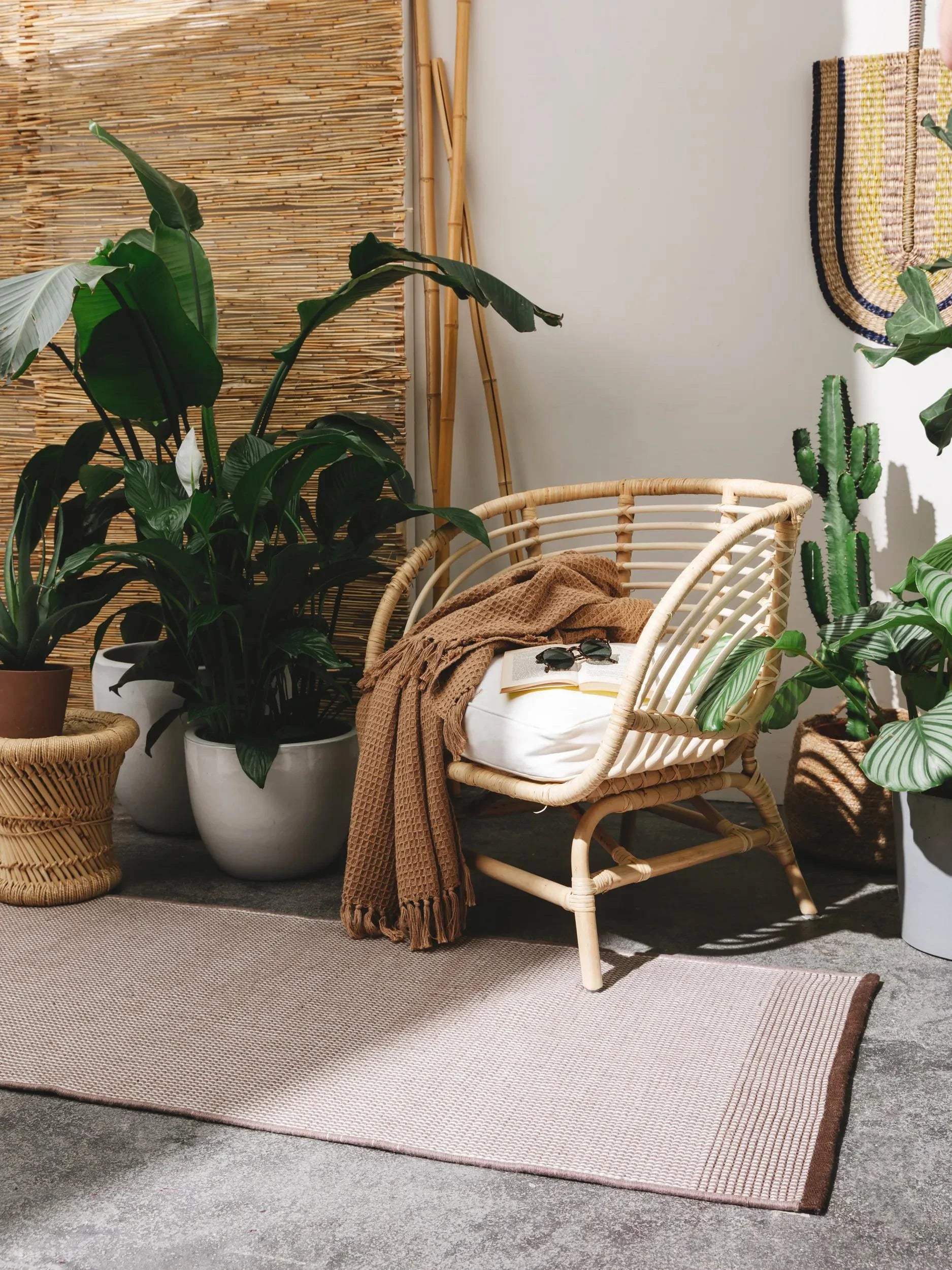 Covoraș îngust/preș - interior/exterior Fion Beige/Brown 