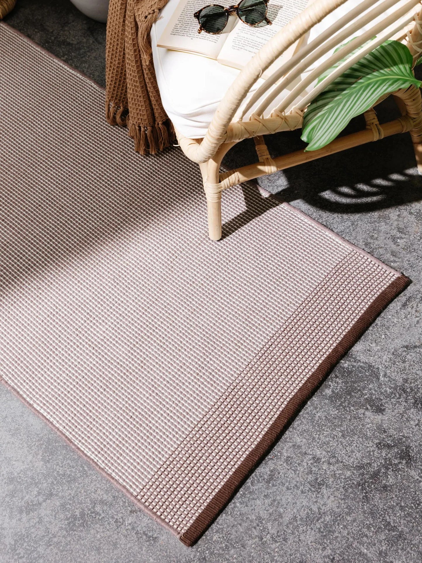 Covoraș îngust/preș - interior/exterior Fion Beige/Brown 