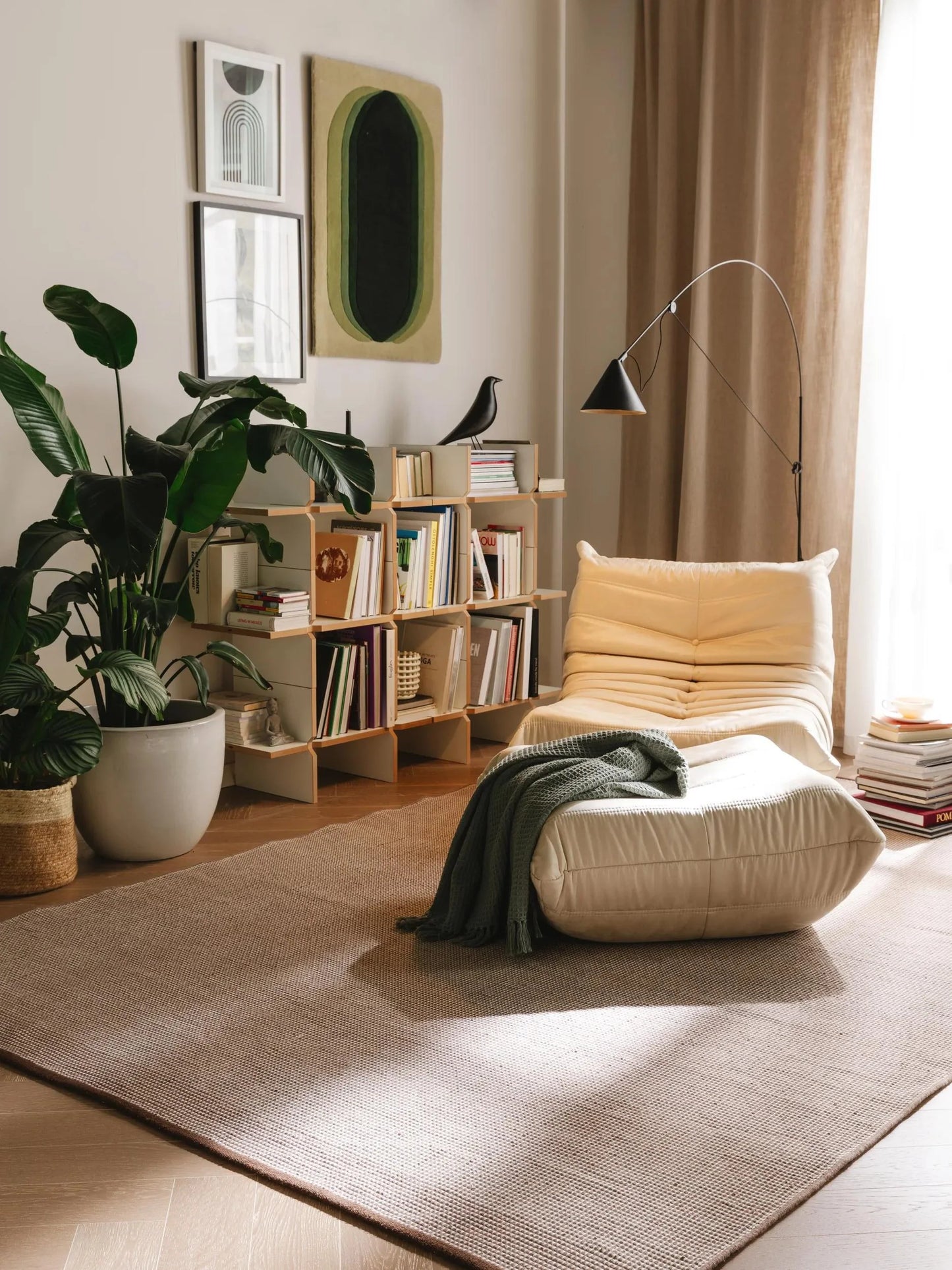 Covor interior/exterior Fion Beige/Brown 