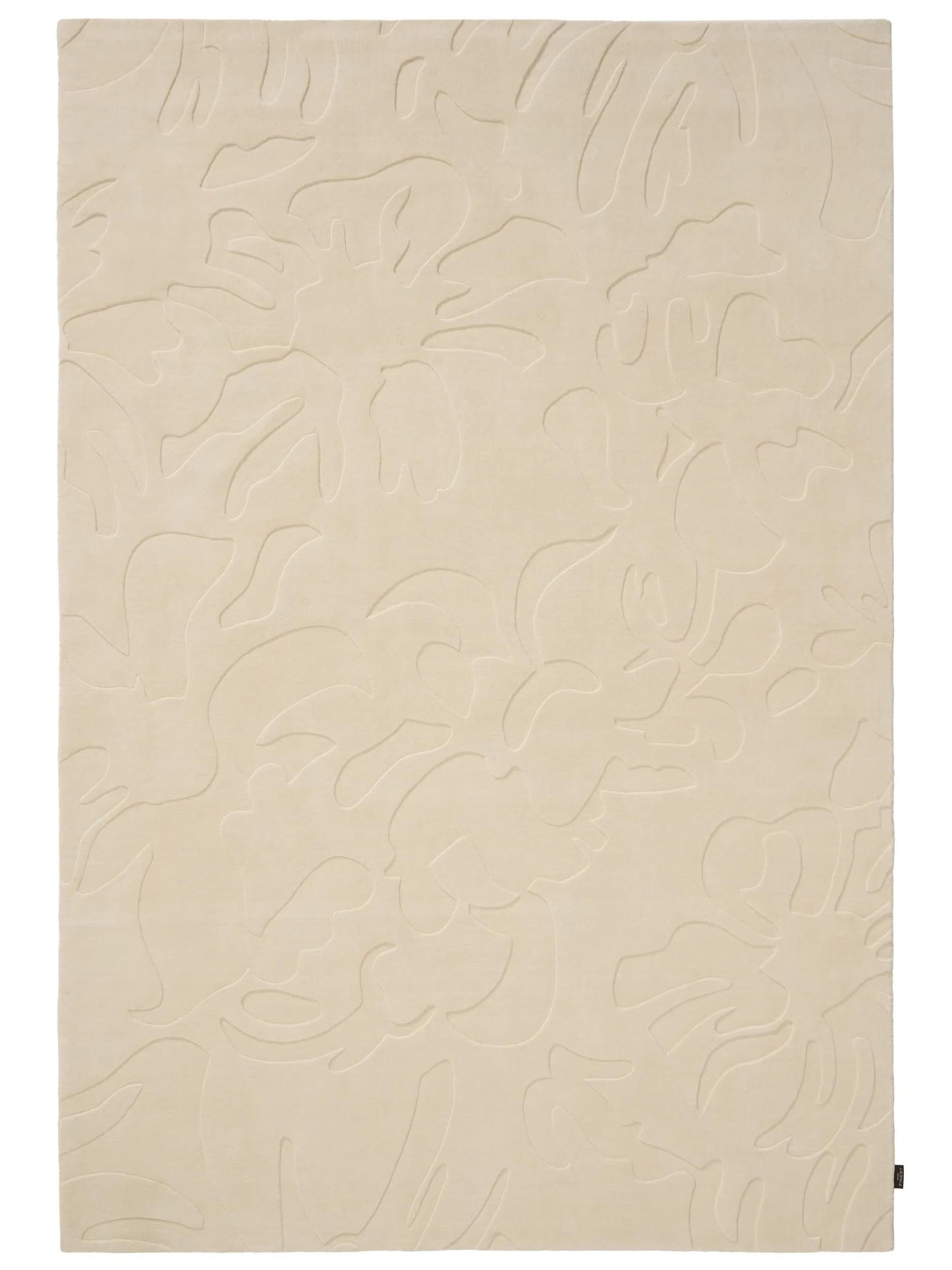 Covor de lână Fiore Cream