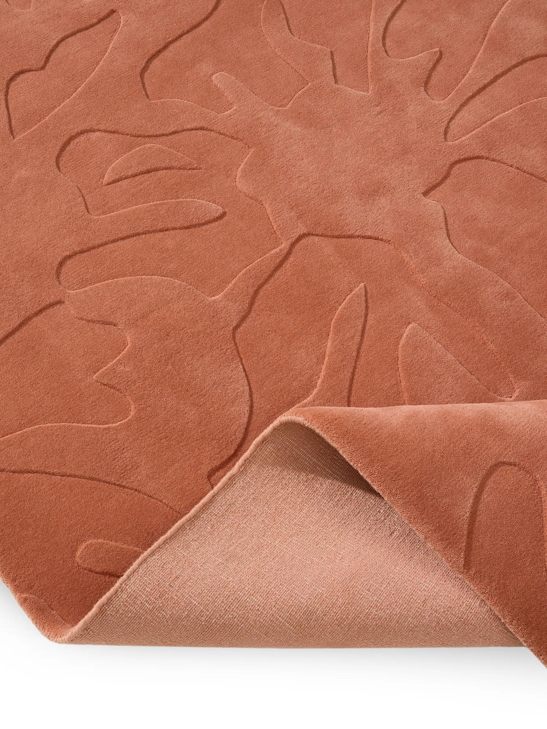 Covor de lână Fiore Terracotta