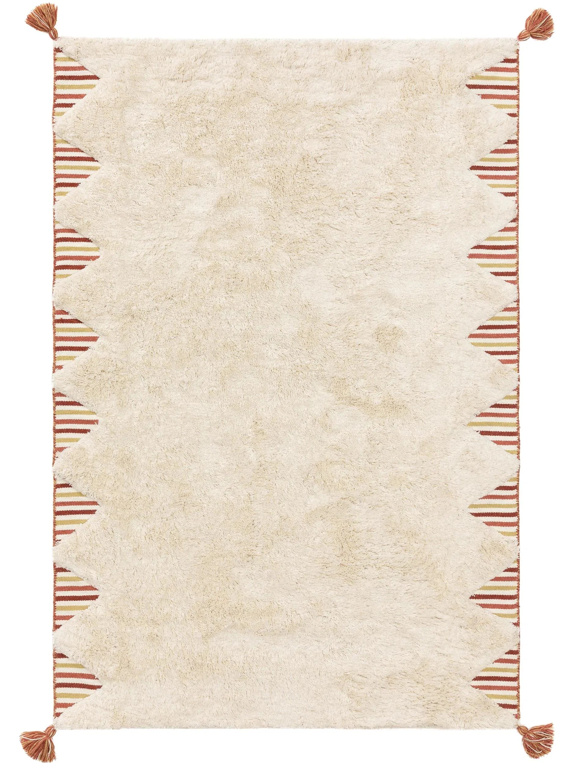 Covor de lână Floki Ivory