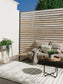 Covor interior/exterior Flora Grey 