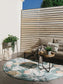 Covor interior/exterior Flora Multicolour 