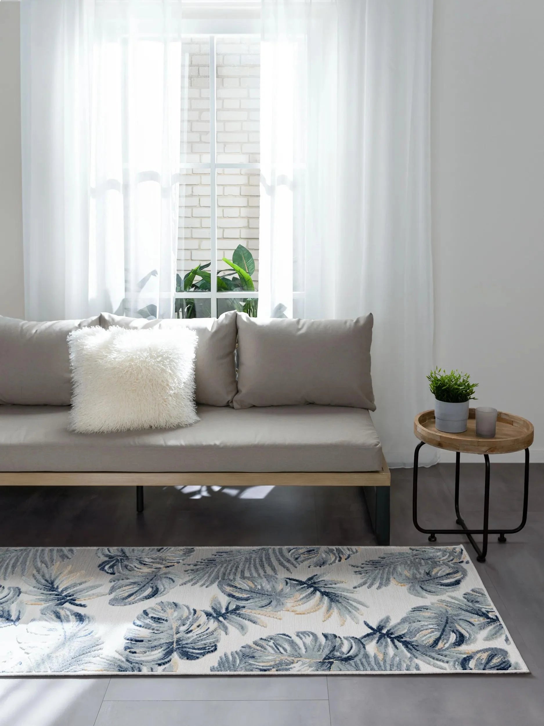 Covor interior/exterior Flora Multicolour 