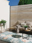 Covor interior/exterior Flora Multicolour 