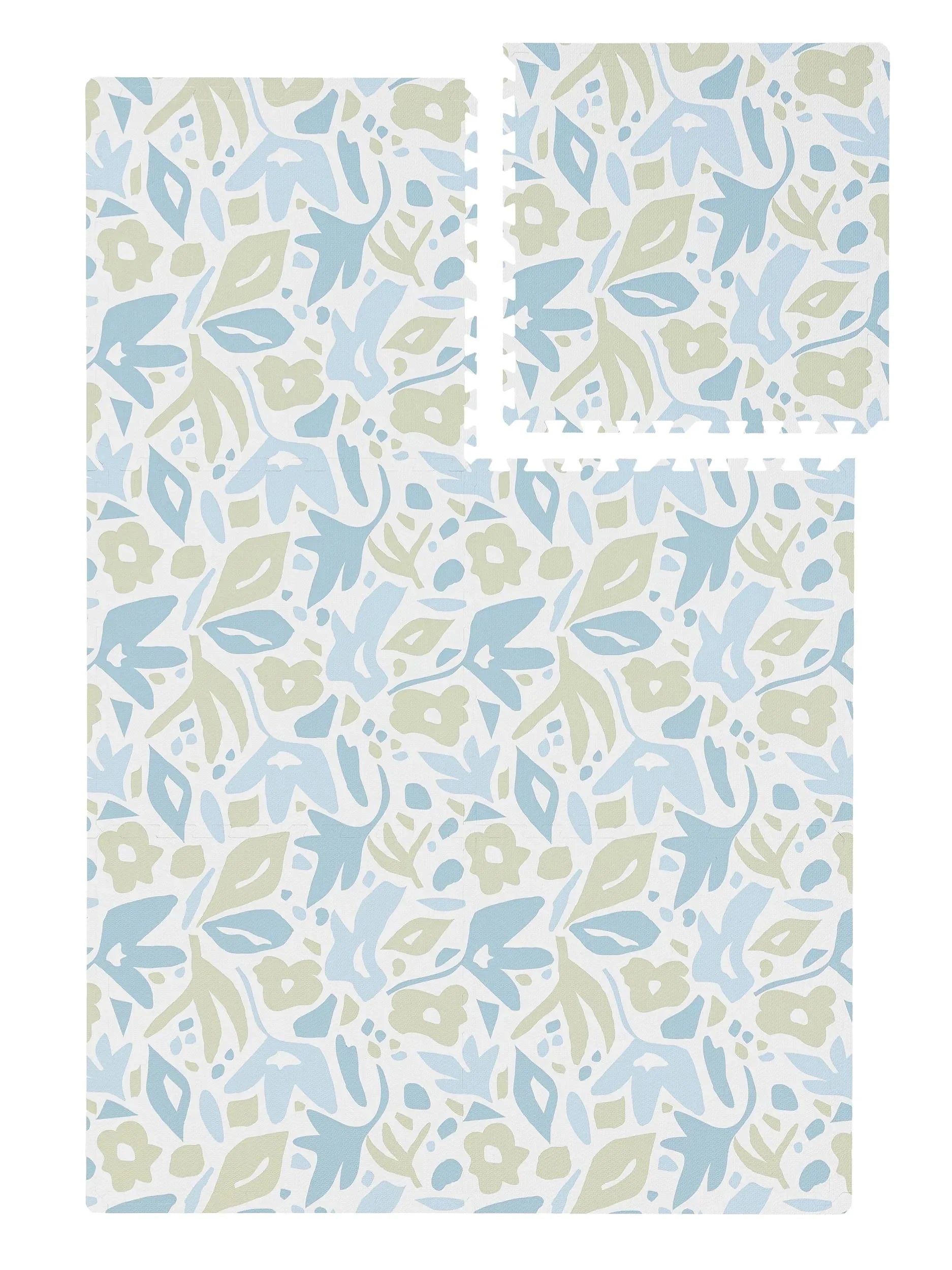 Playmat Flora Blue