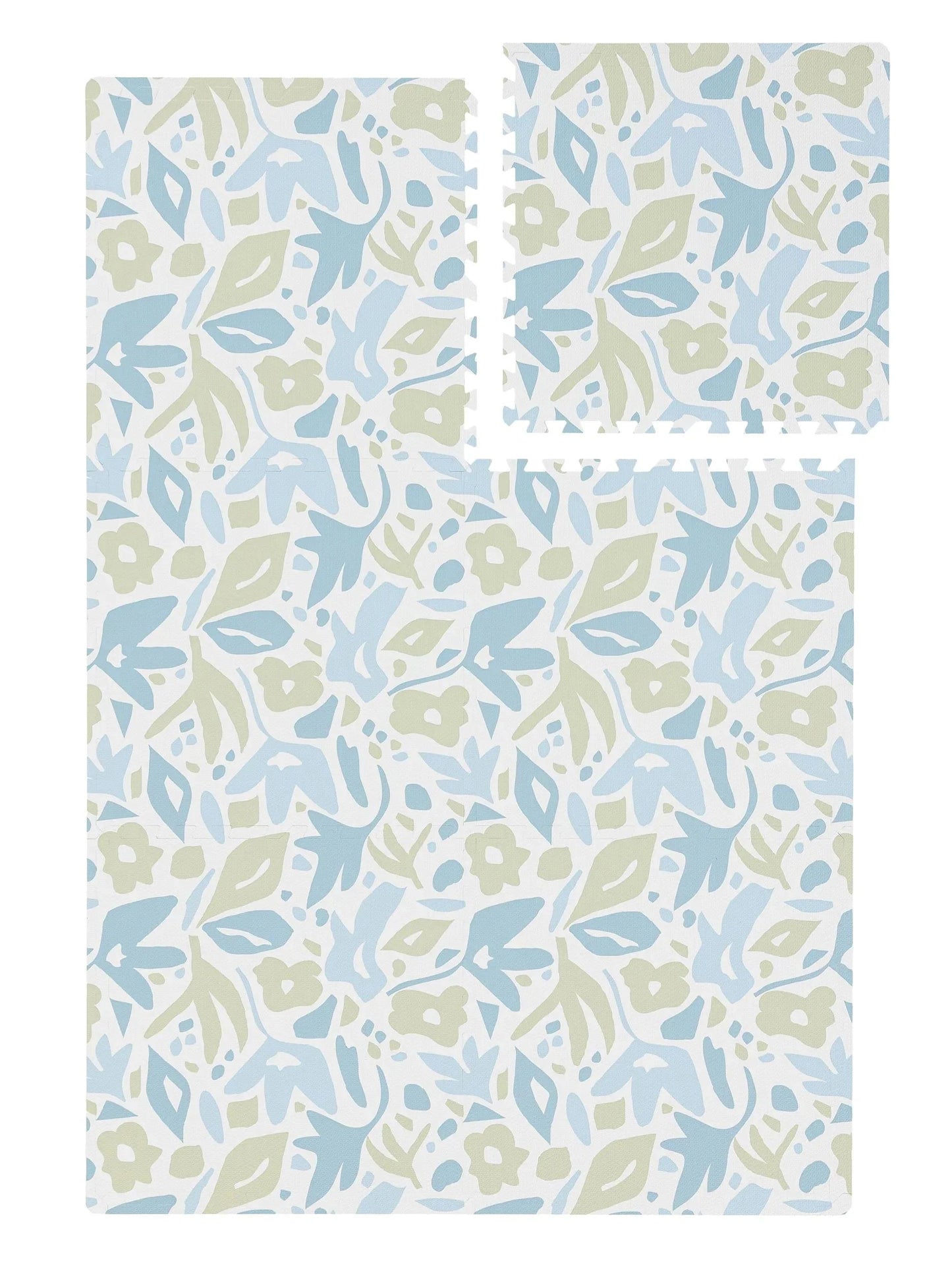 Playmat Flora Blue
