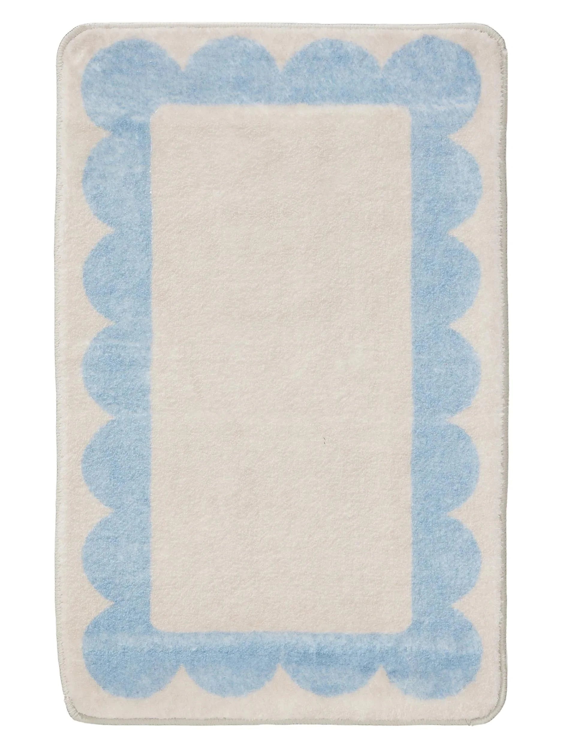Covor de baie Frame Blue 