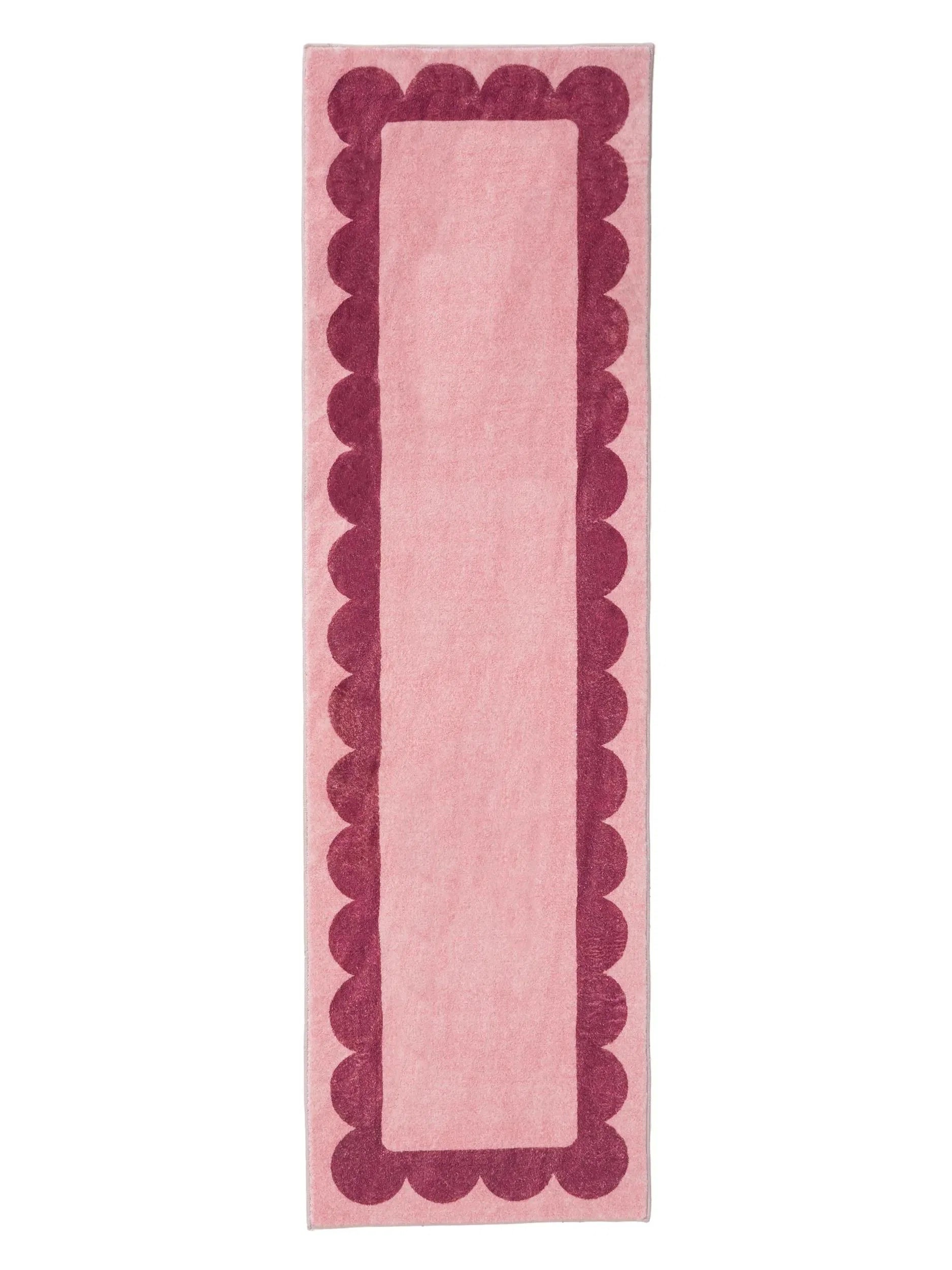 Covor lavabil Frame Pink 