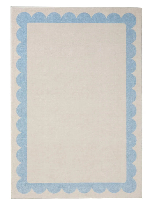 Covor lavabil Frame Blue