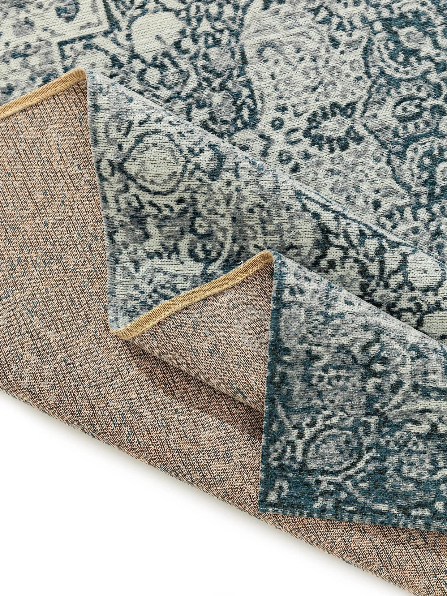 Covor țesătură plată Frencie Blue 