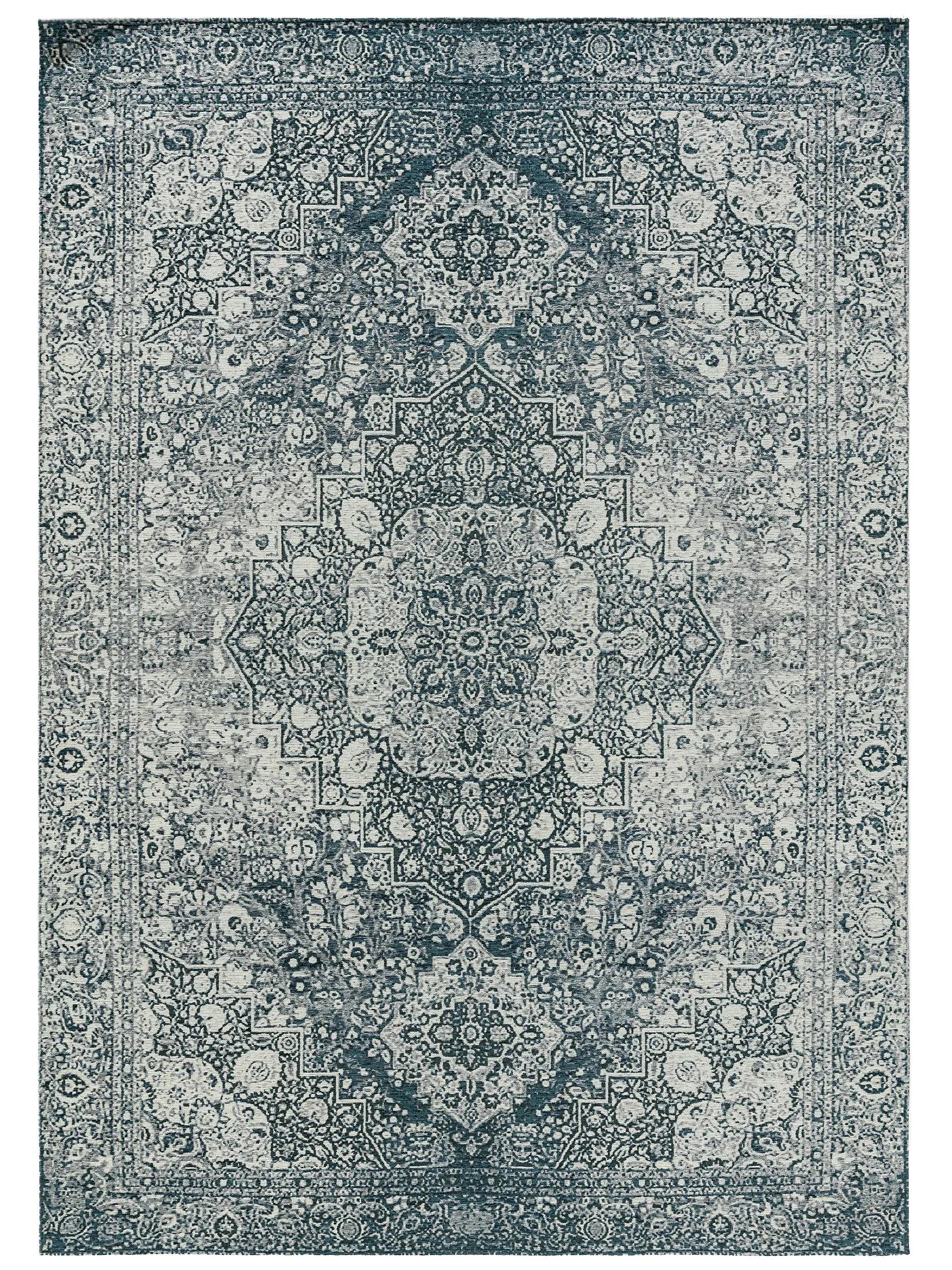 Covor țesătură plată Frencie Blue 