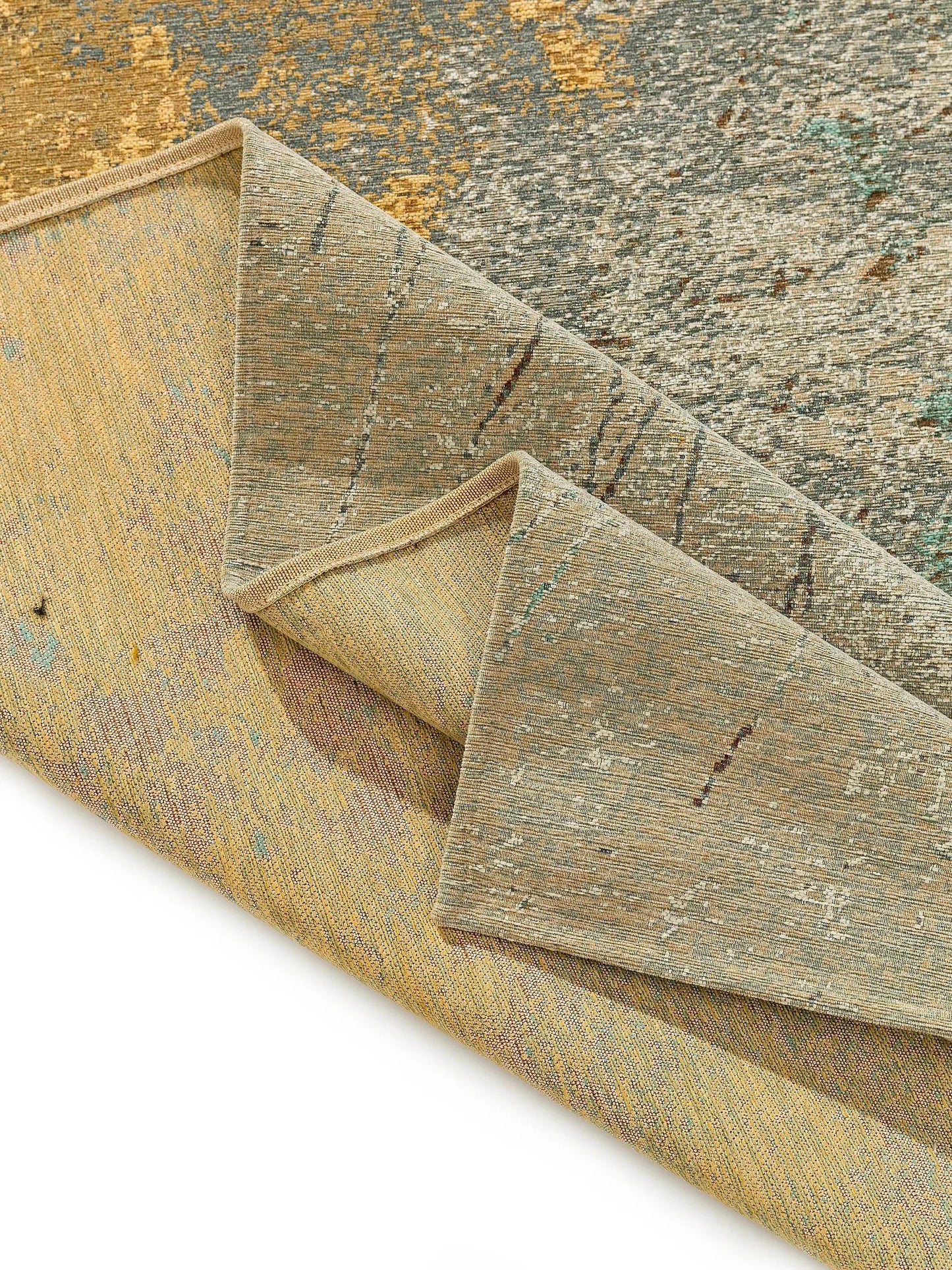 Covor țesătură plată Frencie Beige/Blue 