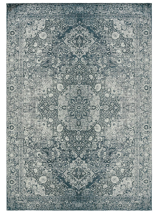 Covor țesătură plată Frencie Blue