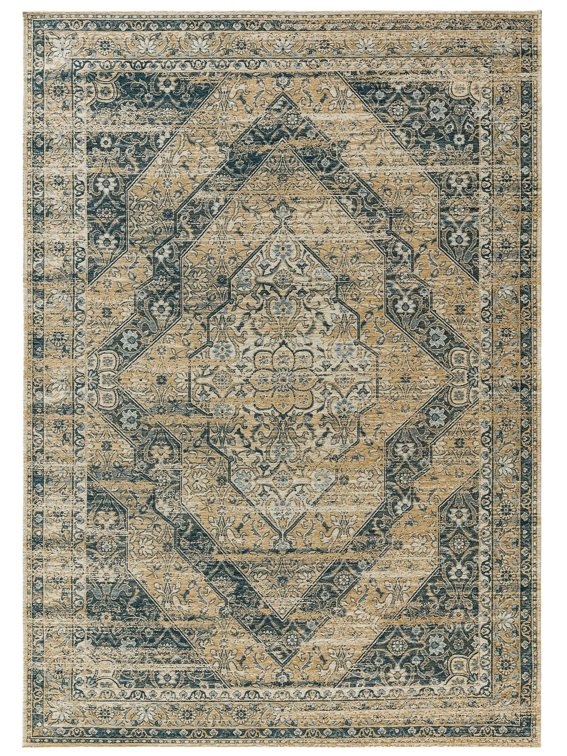 Covor țesătură plată Frencie Blue 