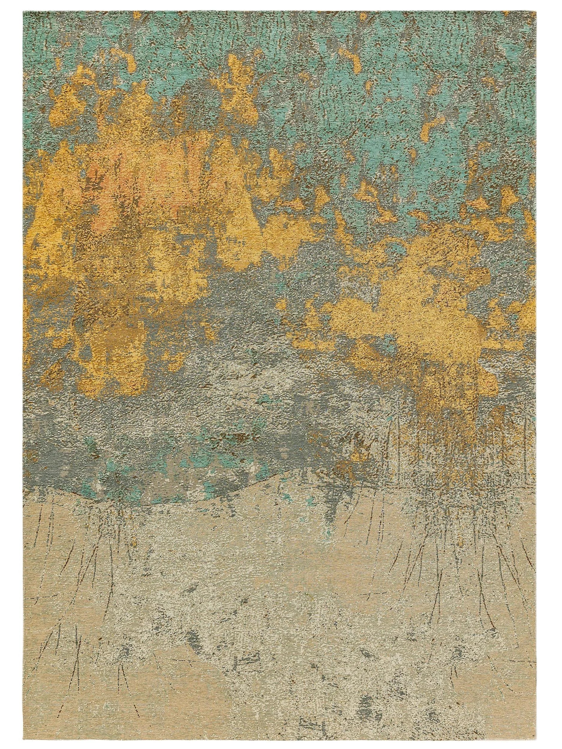 Covor țesătură plată Frencie Beige/Blue 