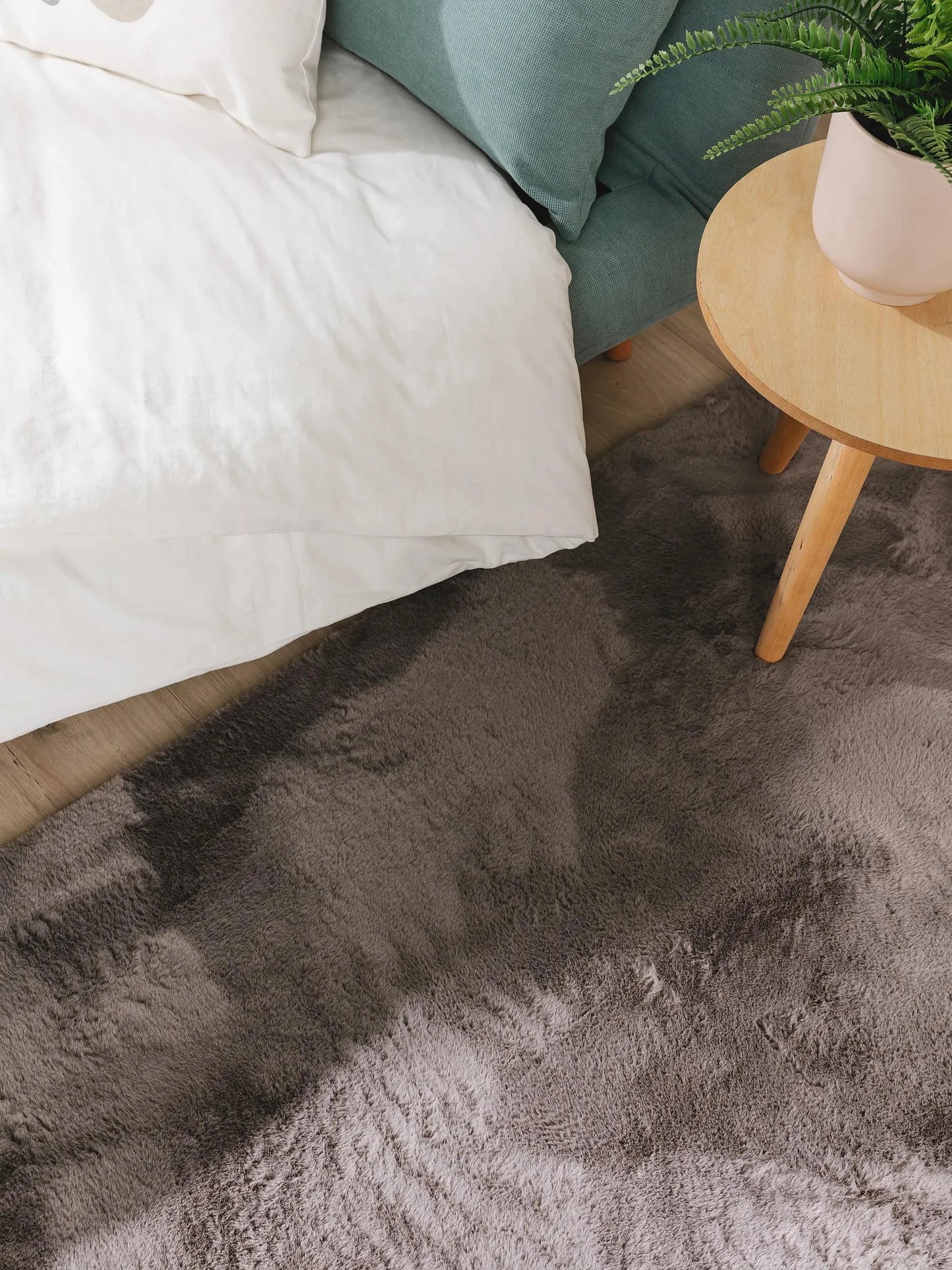 Imitație blană Covor Furry Grey 