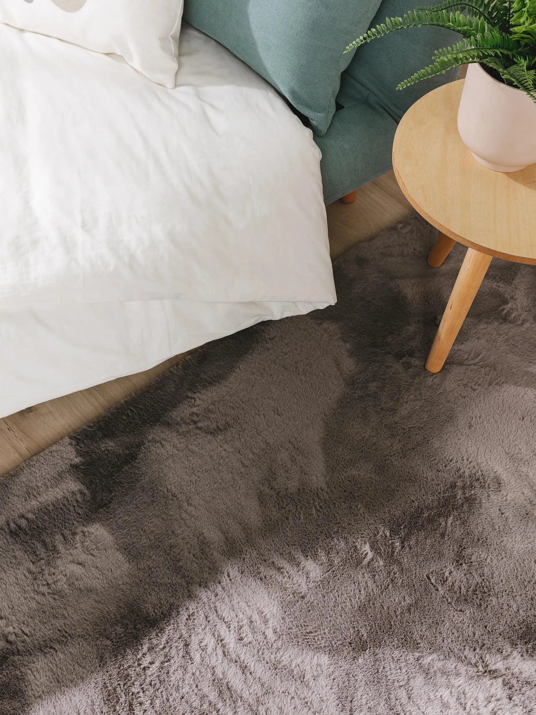 Imitație blană Covor Furry Grey 