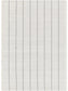 Covor din materiale reciclate Gaia White 