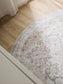 Covor lavabil George Rose/Beige 
