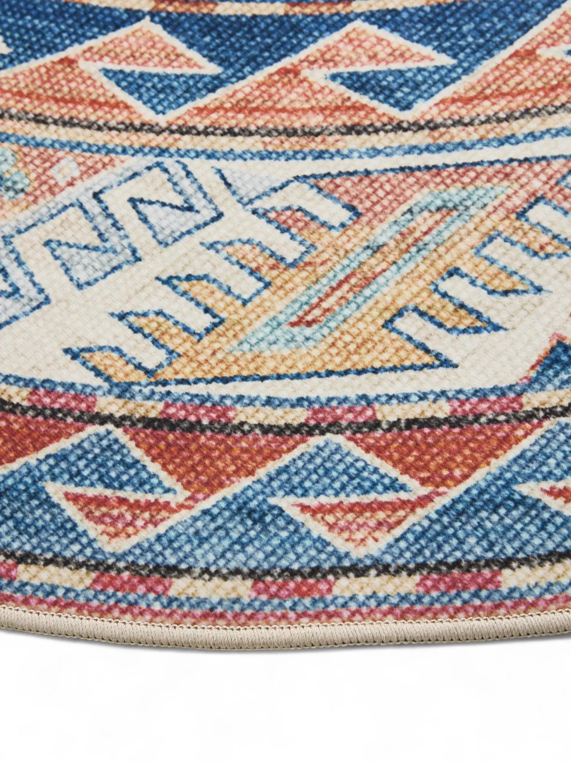 Covor lavabil George Blue 