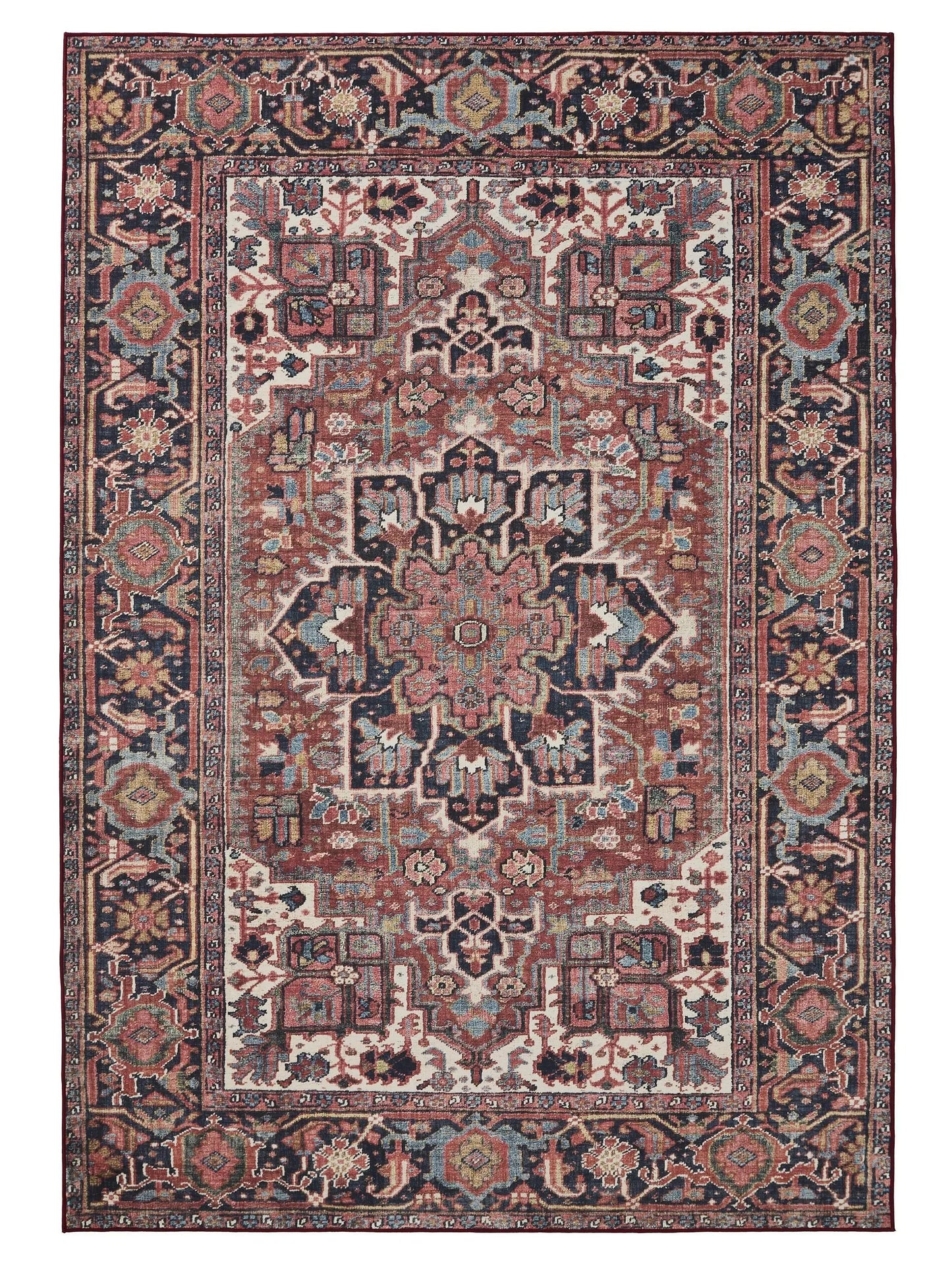 Covor lavabil George Multicolour 