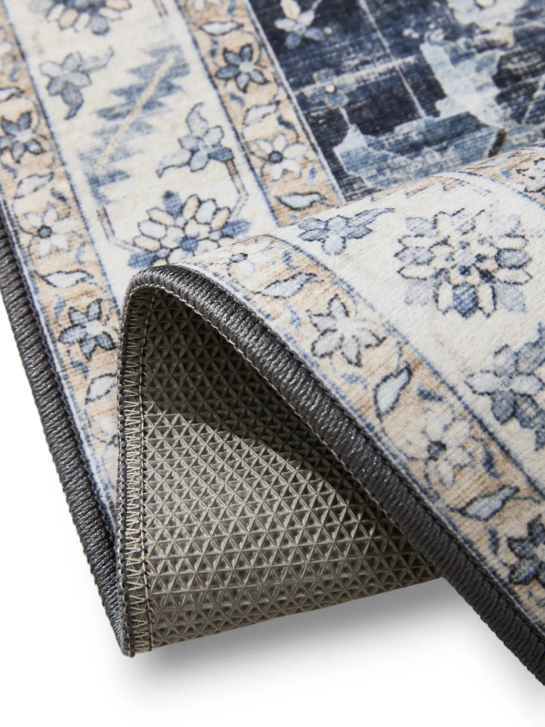 Covor lavabil George Blue 