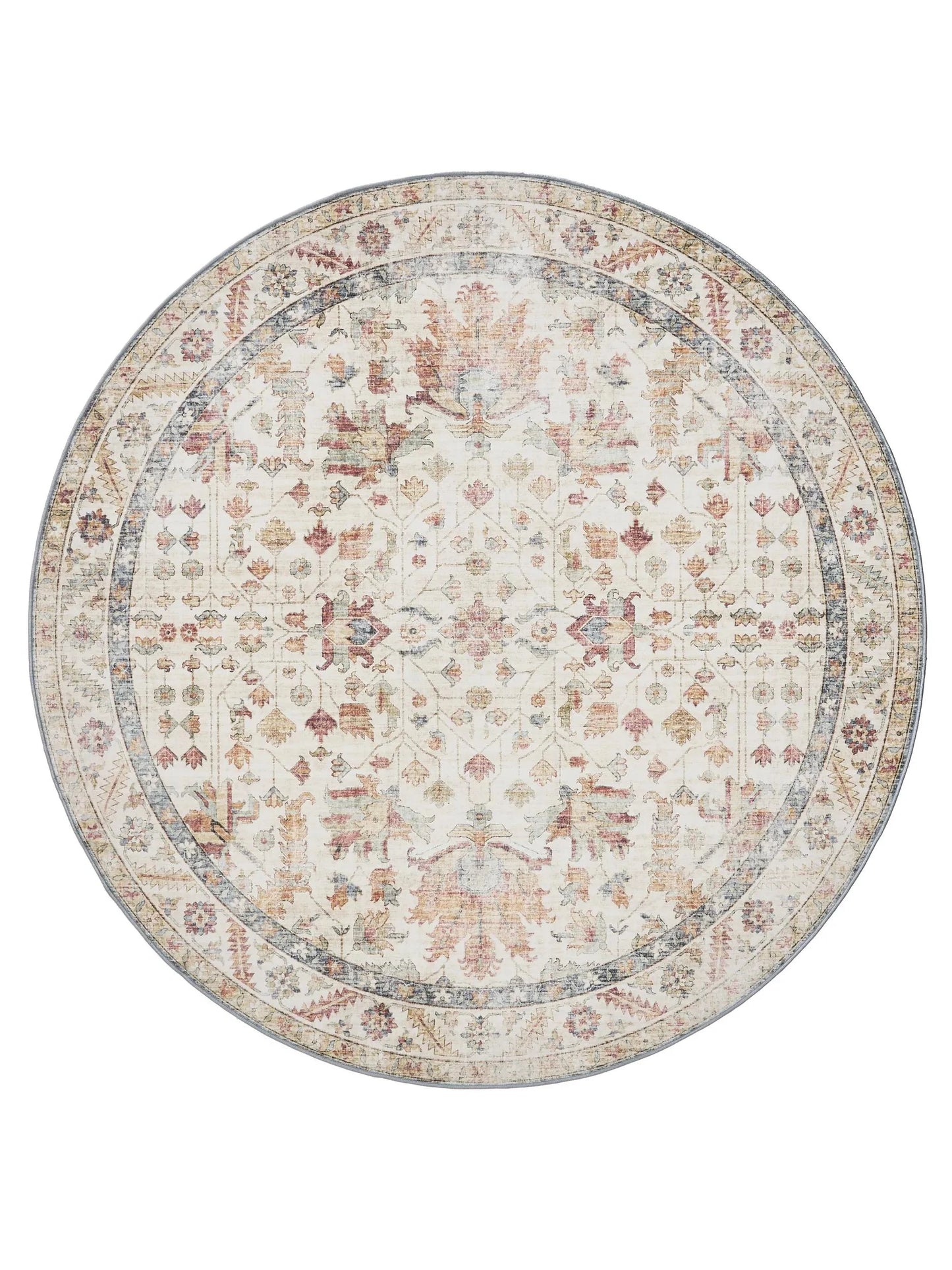 Covor lavabil George Multicolour/Beige 
