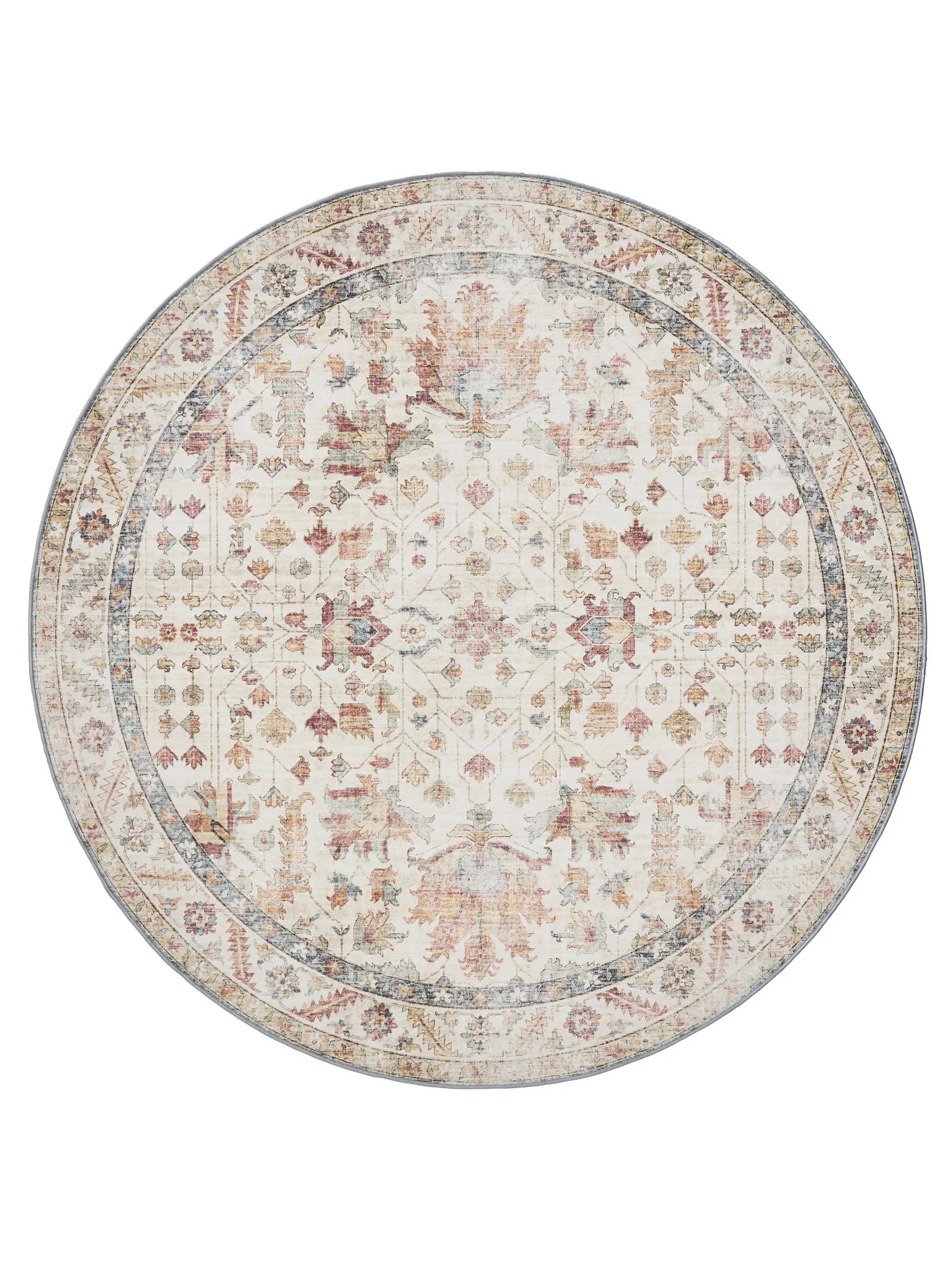 Covor lavabil George Multicolour/Beige 