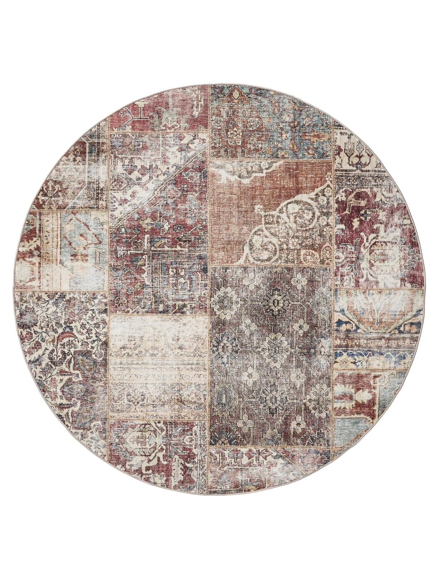 Covor lavabil George Multicolour/Brown 