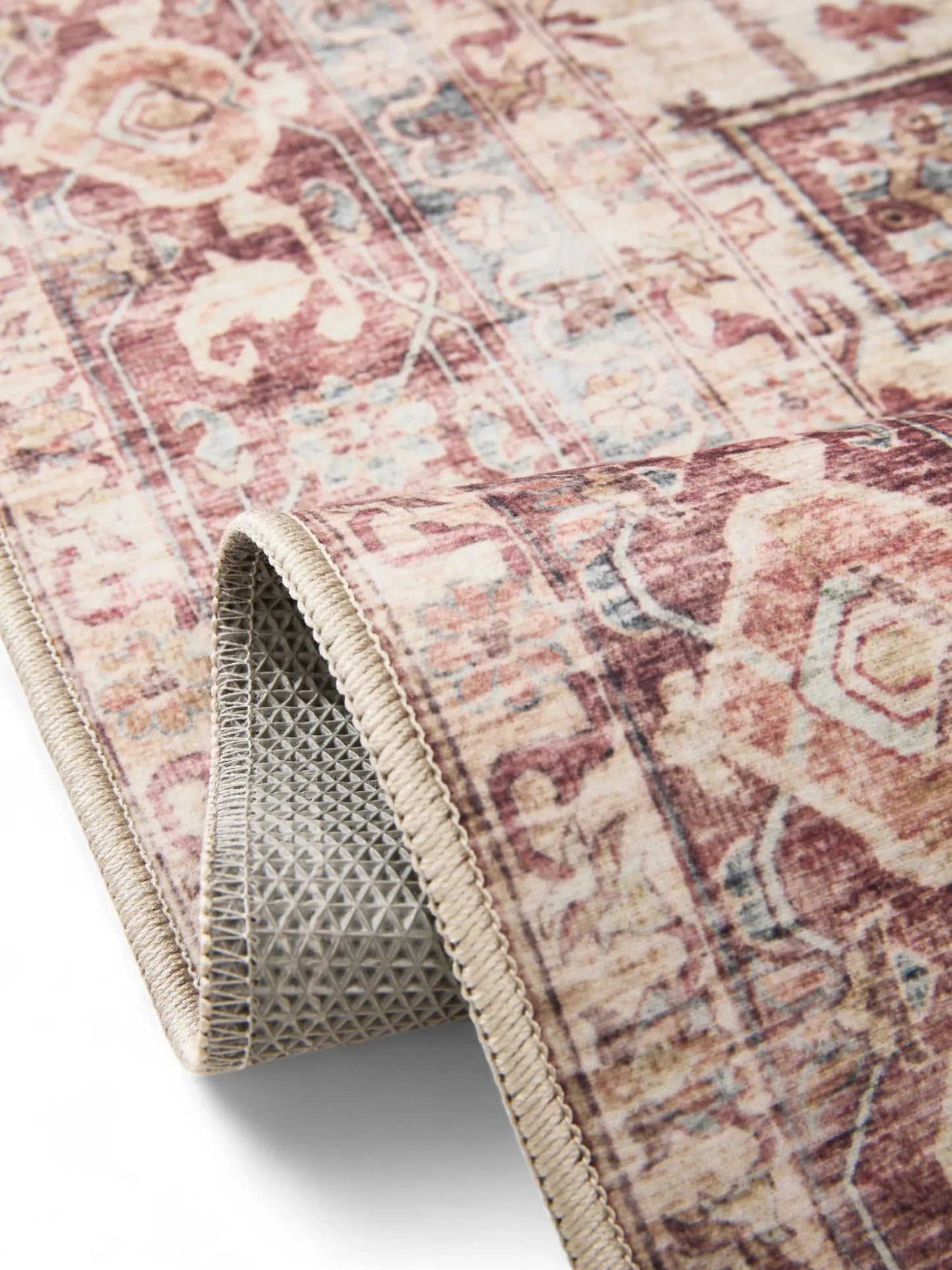 Covor lavabil George Multicolour/Pink 
