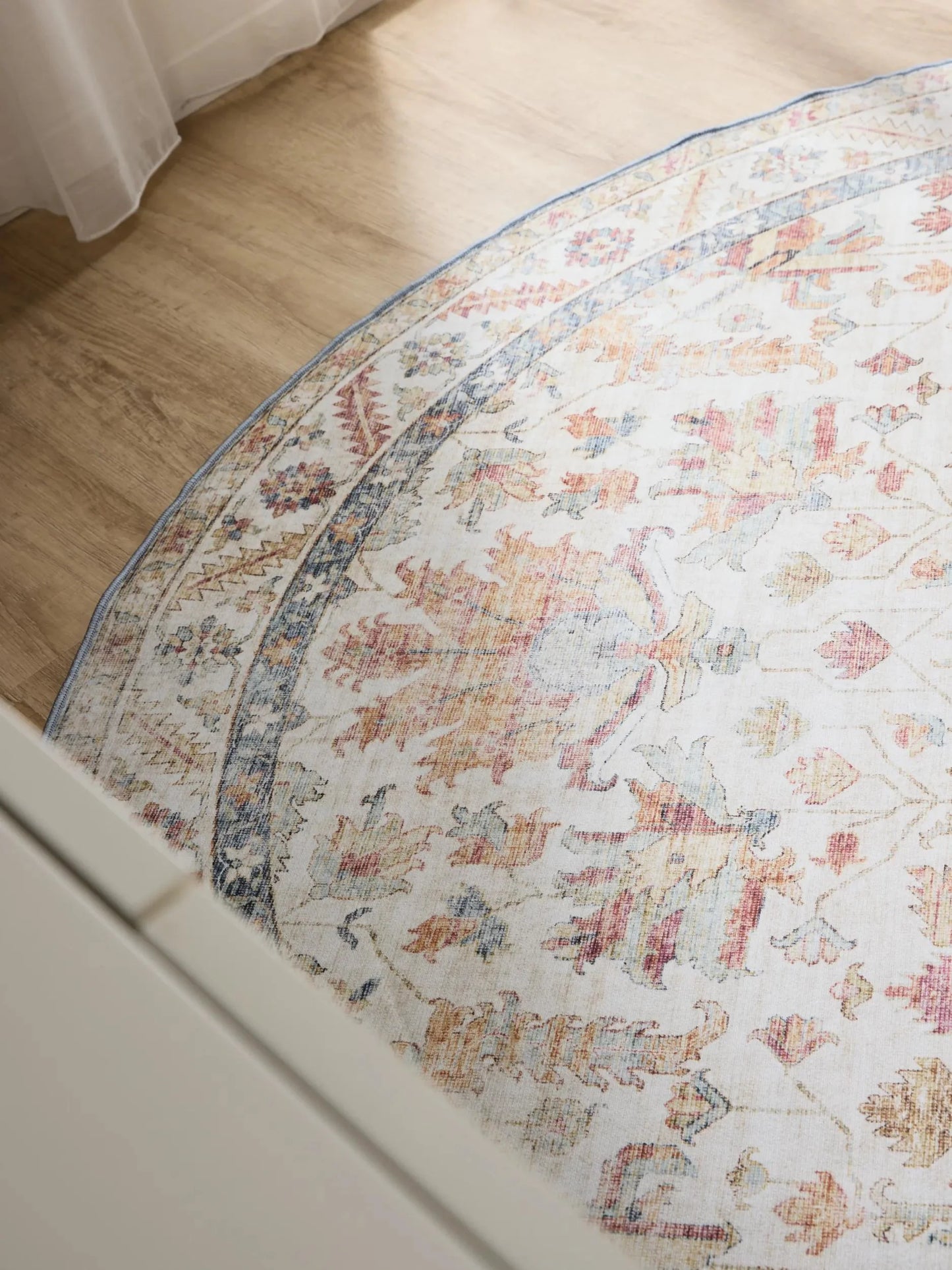Covor lavabil George Multicolour/Beige 