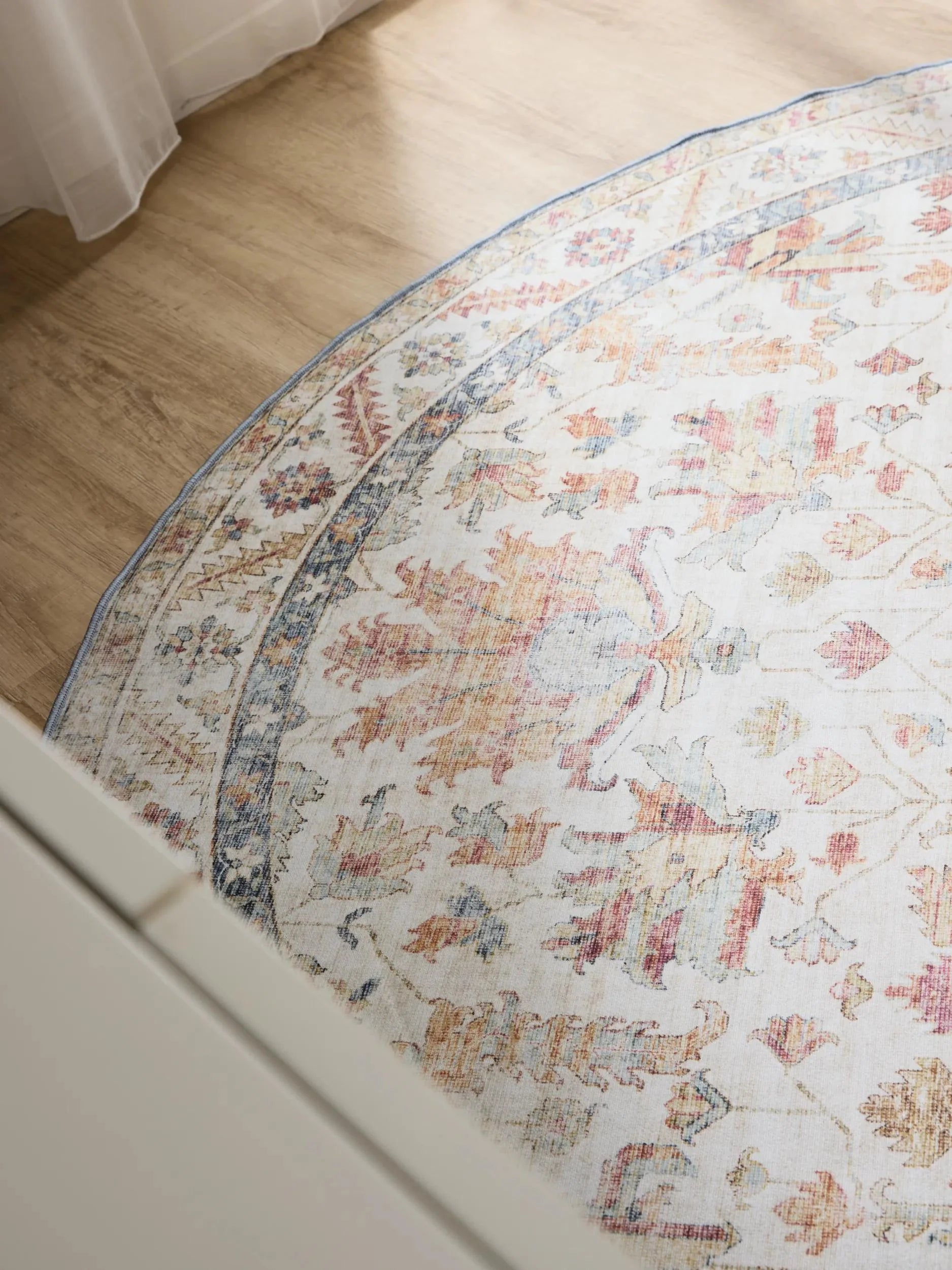 Covor lavabil George Multicolour/Beige 