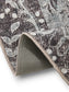 Covor lavabil George Black/Grey 