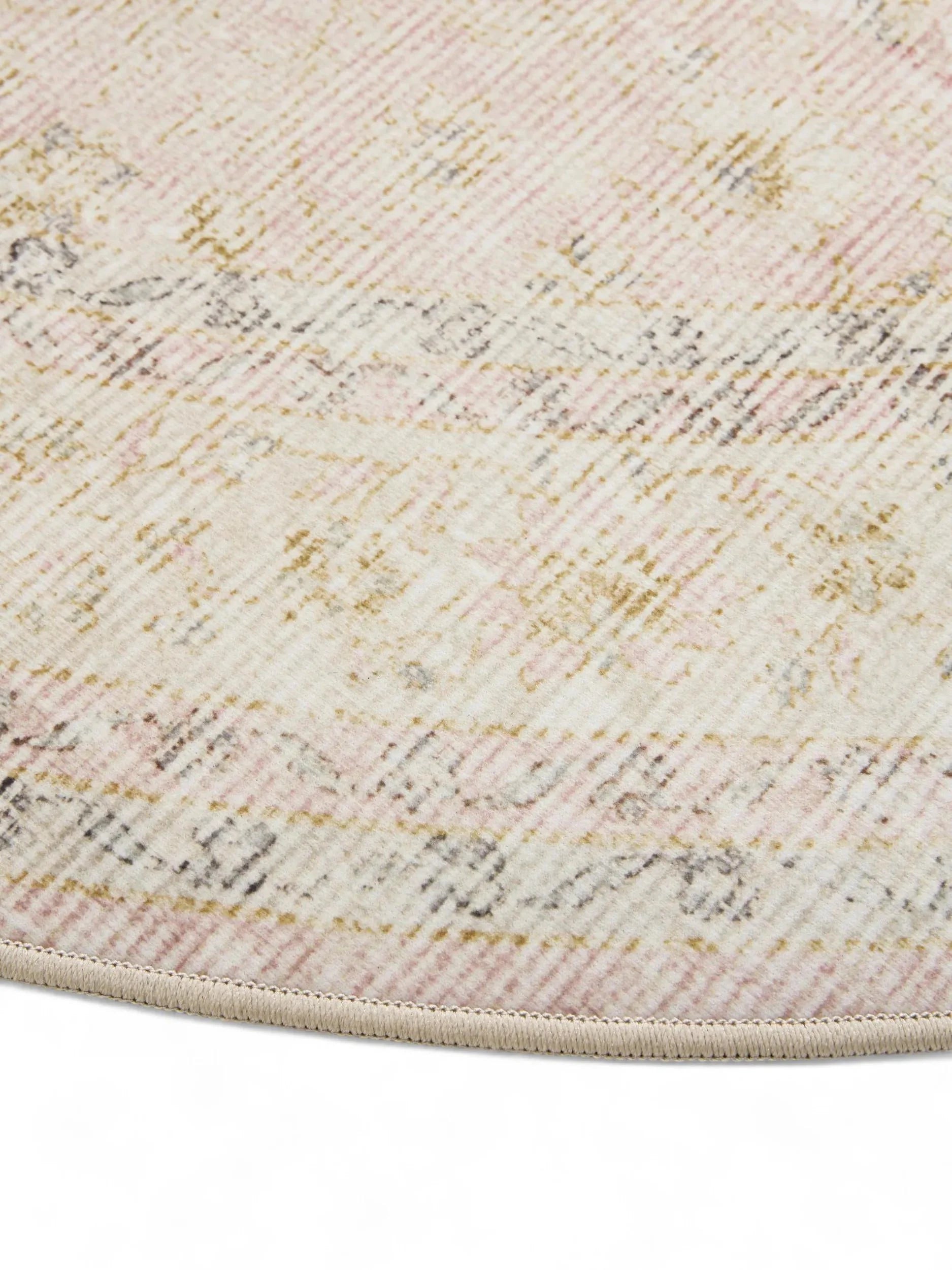 Covor lavabil George Beige/Rose 