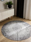Covor lavabil George Black/Grey 