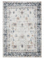Covor lavabil George Cream/Grey 