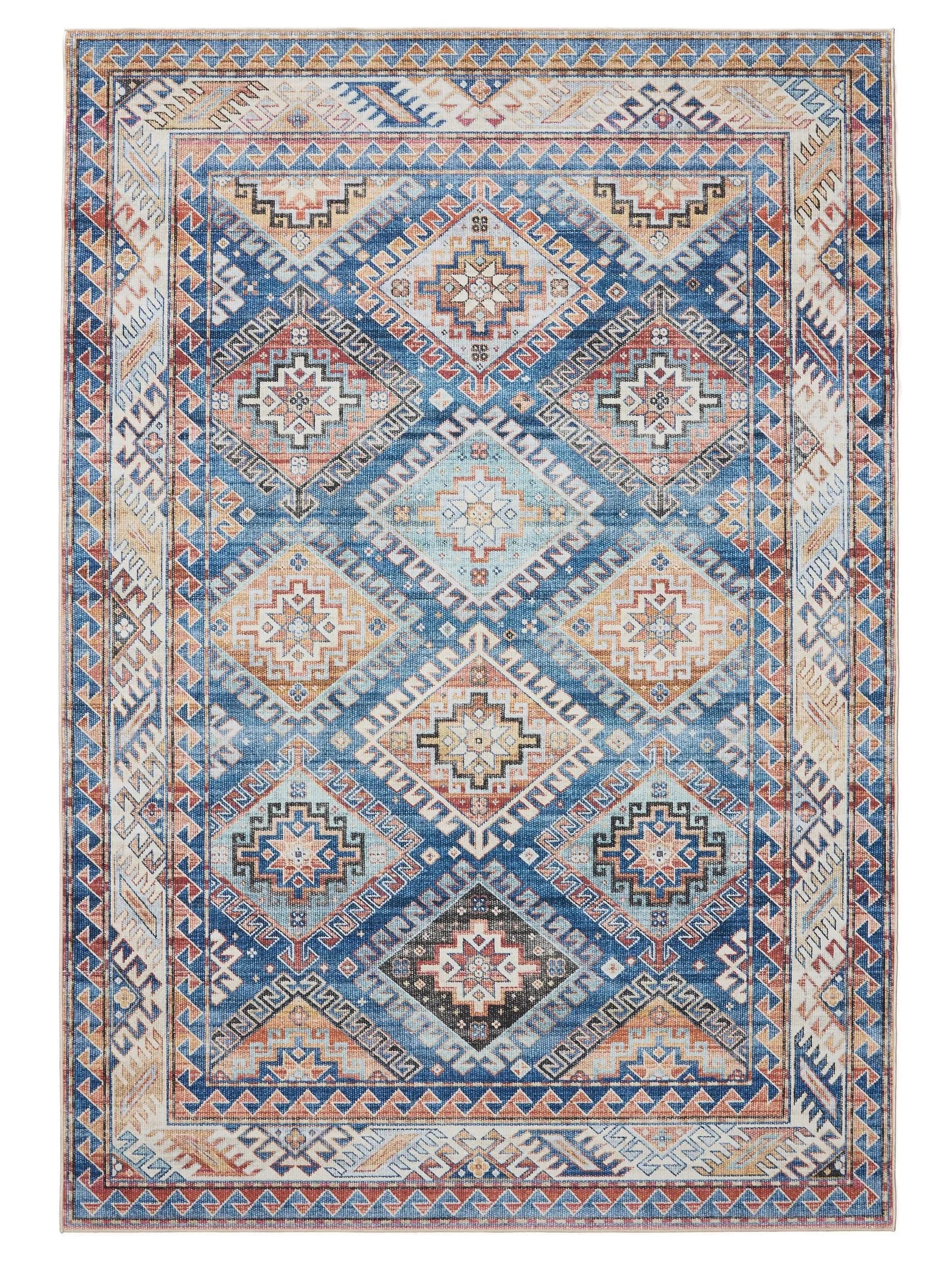 Covor lavabil George Blue 