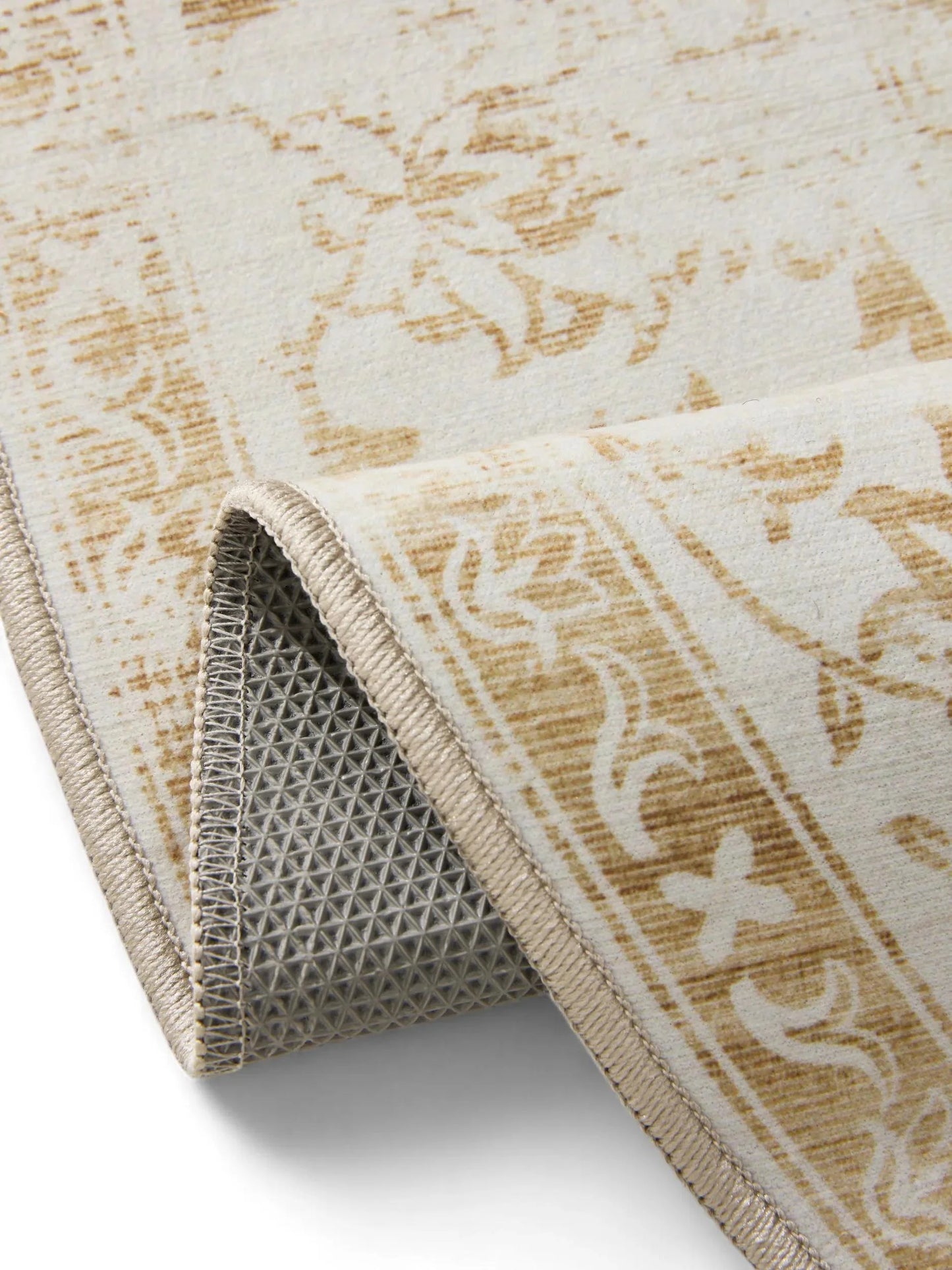 Covor lavabil George Cream/Yellow 