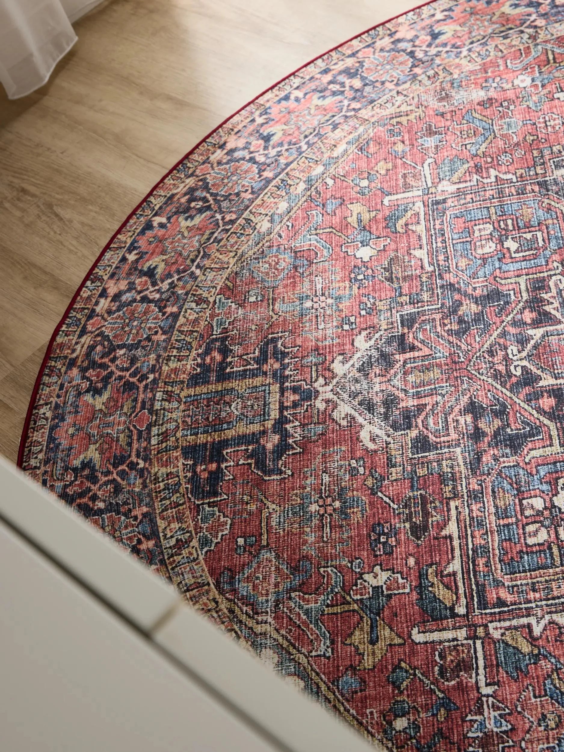 Covor lavabil George Multicolour/Beige 