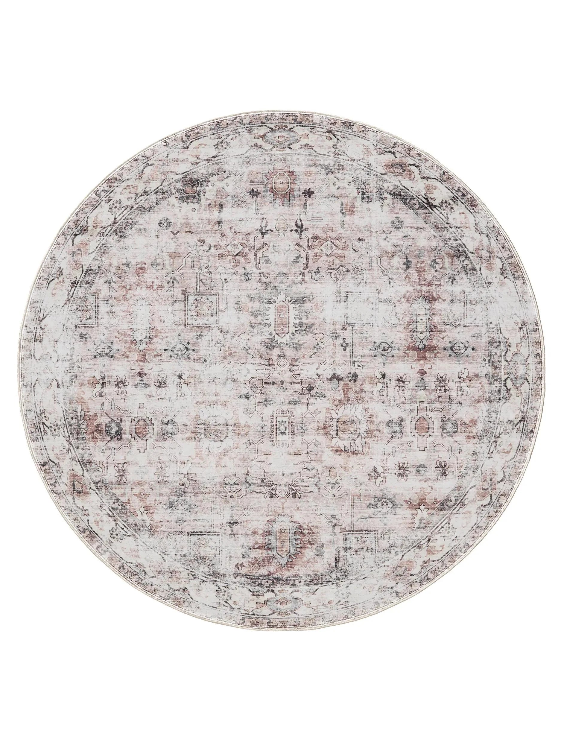 Covor lavabil George Cream/Taupe 