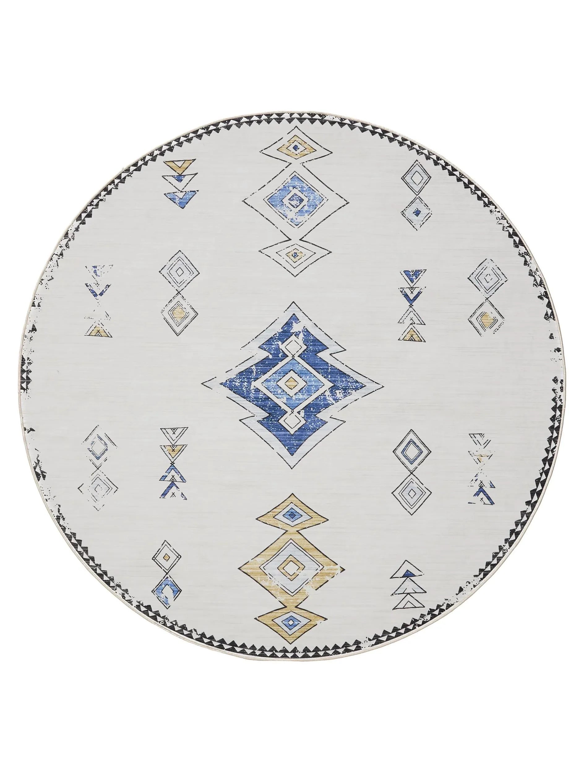 Covor lavabil George Beige/Multicolour 