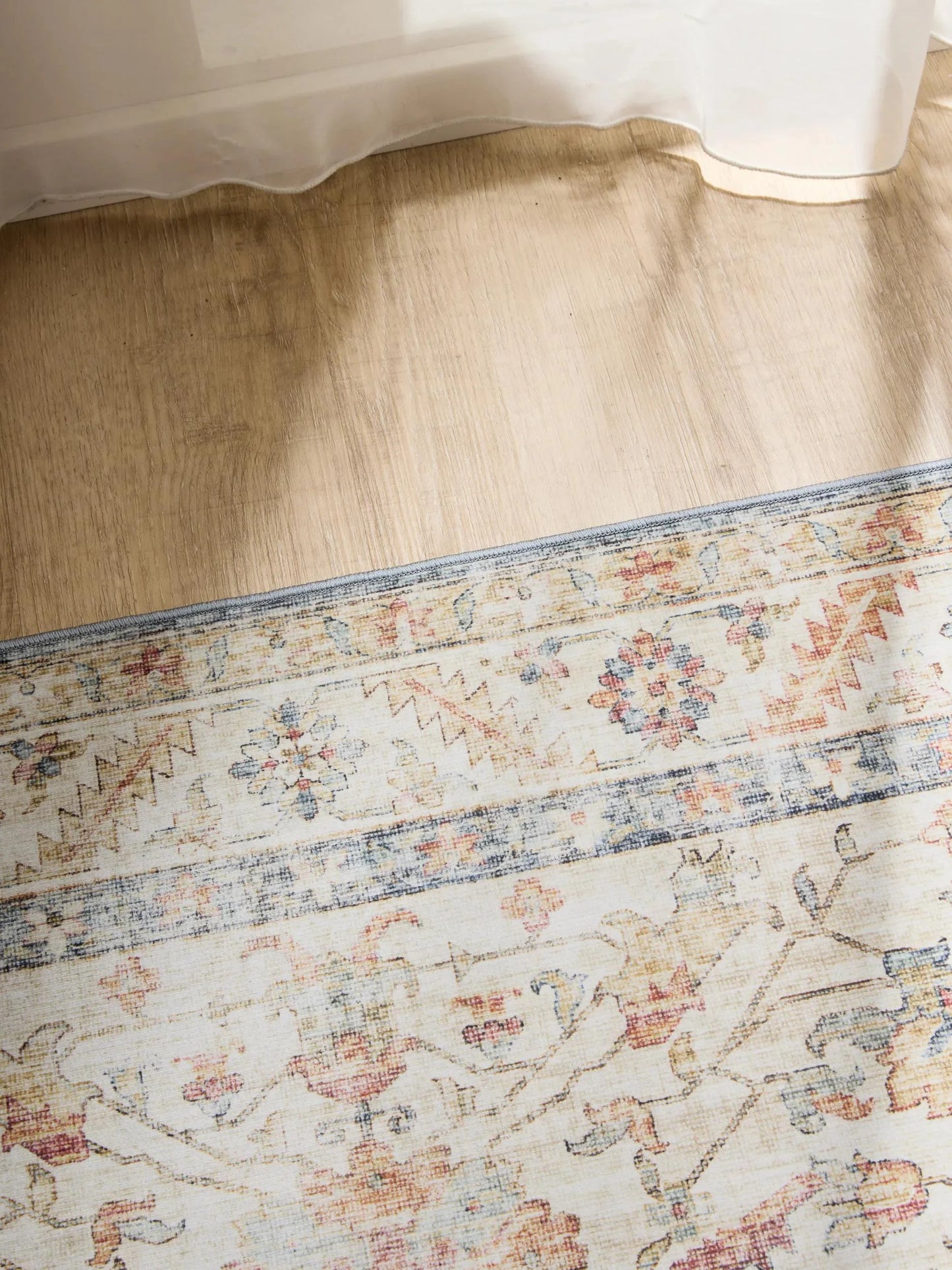 Covor lavabil George Multicolour/Beige 