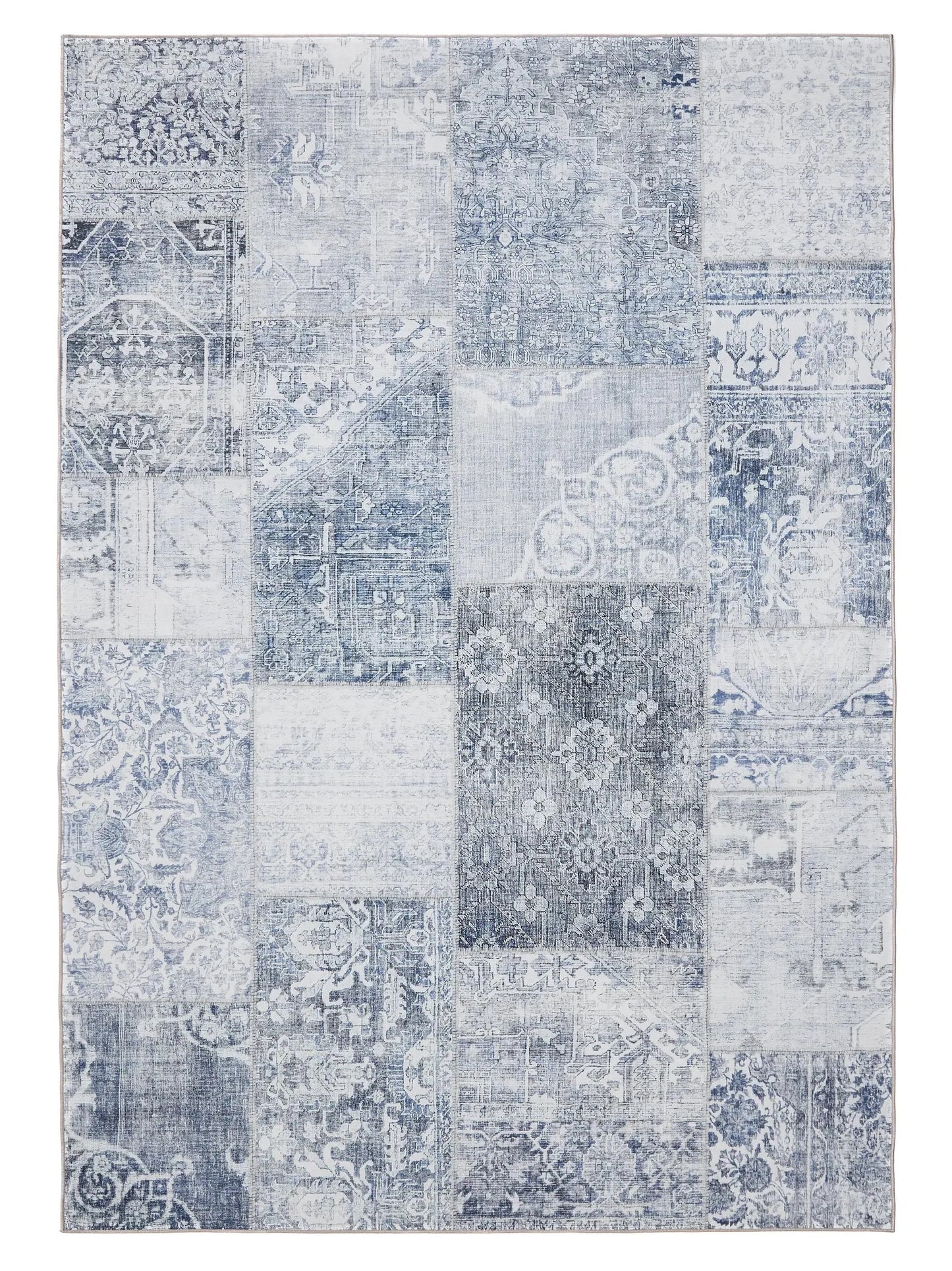 Covor lavabil George Blue 