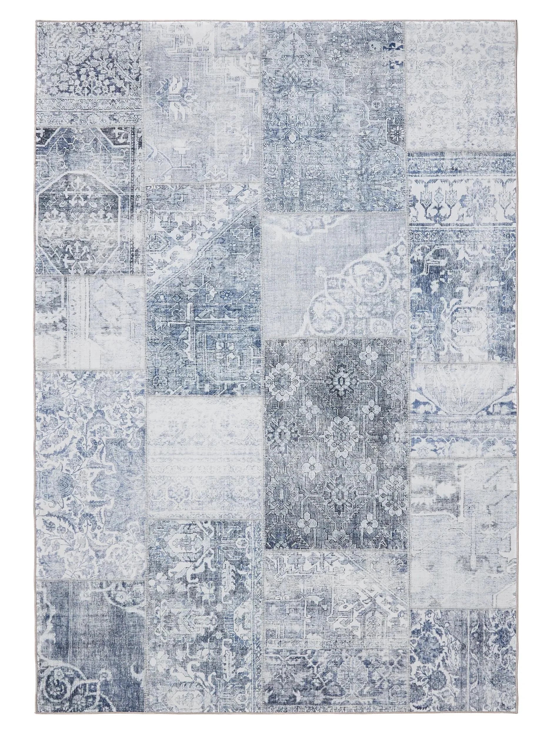 Covor lavabil George Blue 