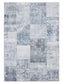 Covor lavabil George Blue 