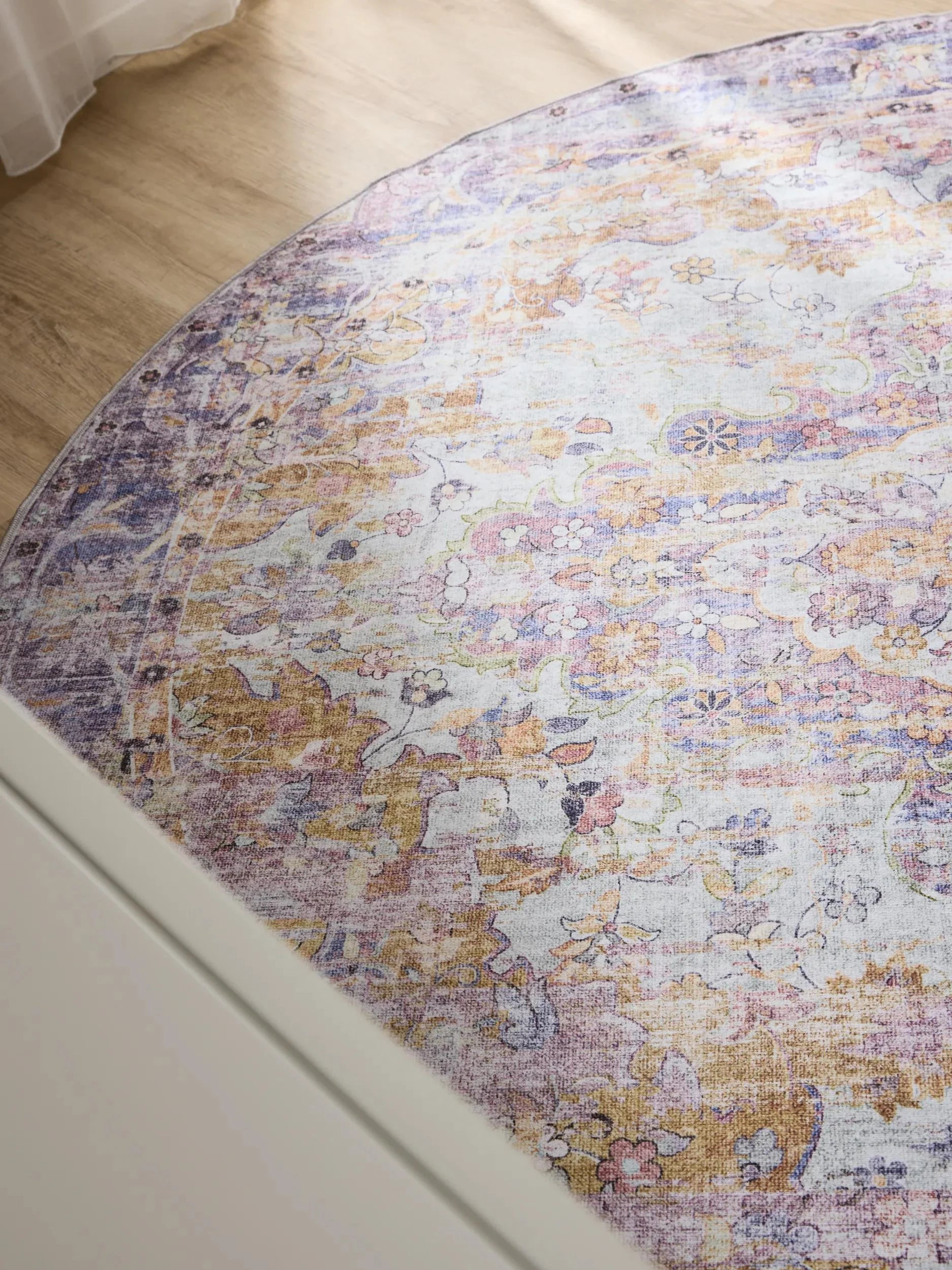 Covor lavabil George Multicolour/Purple 